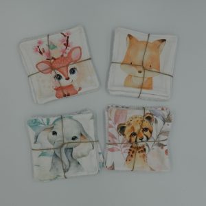 Lingette lavable enfant (lot de 4)
