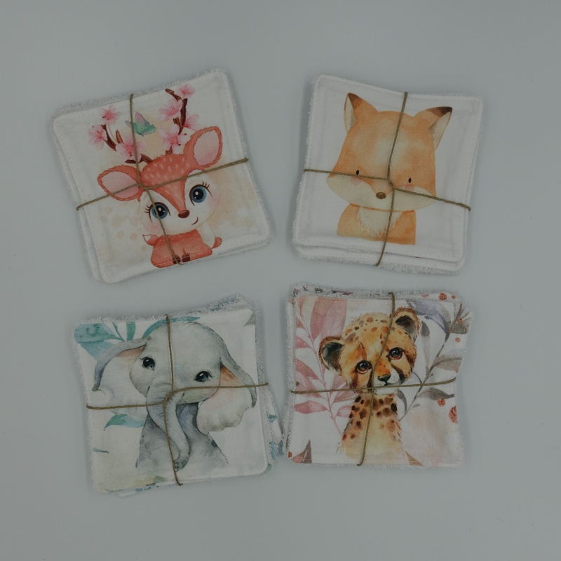 Lingettes enfant animaux